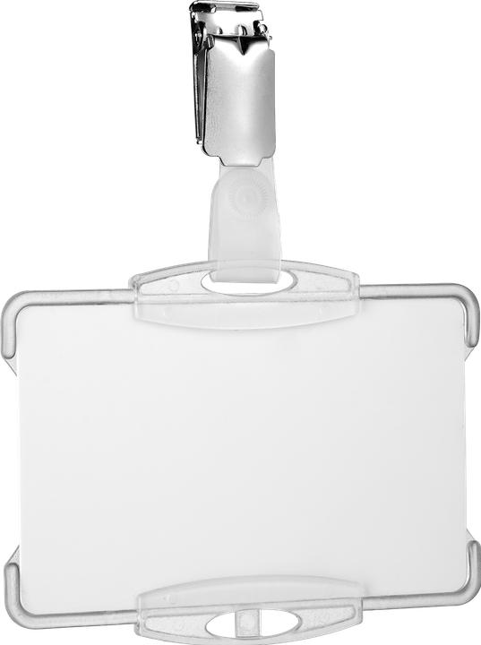 Produktbild Durable Ausweishalter mit Clip für 1 Betriebs-/ Sicherheitsausweis