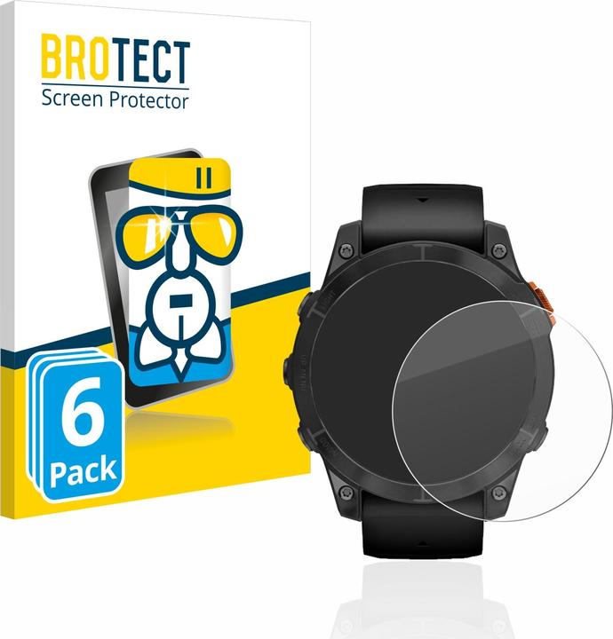Actual product image BROTECT AirGlass Glass (Garmin Fenix 7 Pro Solar)