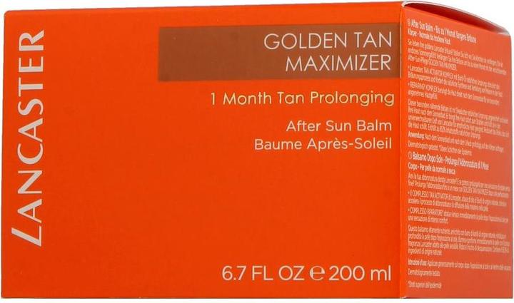 Actual product image Lancaster Golden Tan Maximiser (200 ml, After Sun Balm)