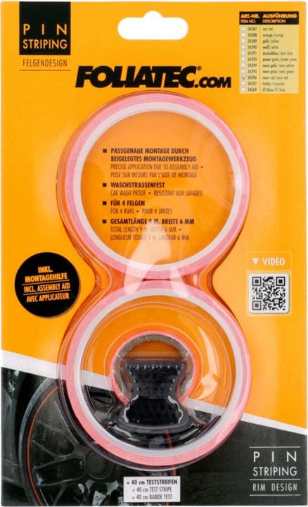 Image du produit Foliatec Décor de jantes