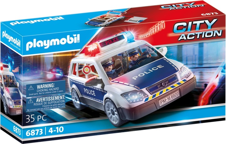 Produktbild Playmobil Polizei-Einsatzwagen (6873, Playmobil City Action)