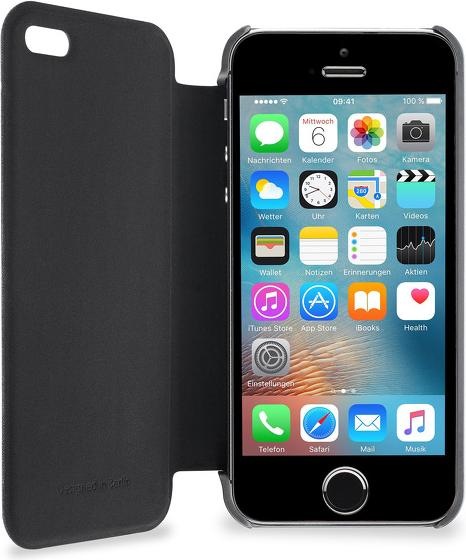 Image du produit Artwizz SmartJacket pour iPhone SE, noir complet (compatible avec iPhone 5/5s) (Apple iPhone SE)