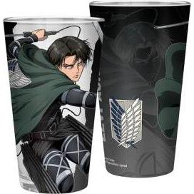 ABYstyle ATTACK ON TITAN - Large Glass - Levi S4, Weiteres Gaming Zubehör