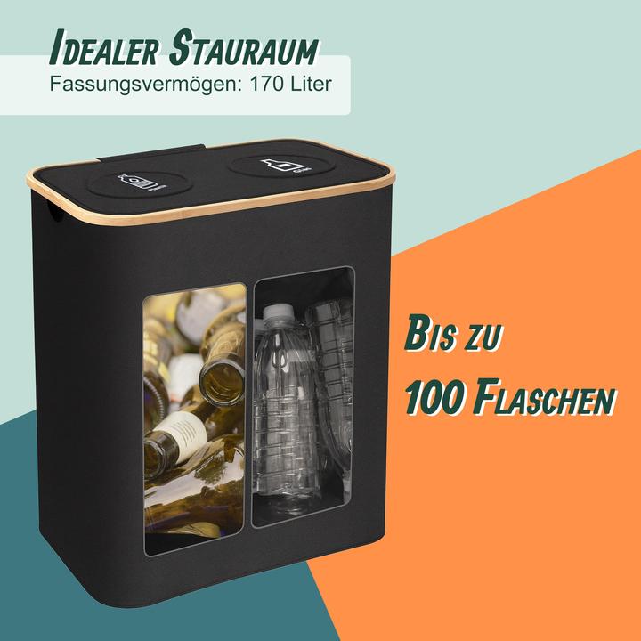Produktbild Relaxdays Pfandflaschen (170 l)