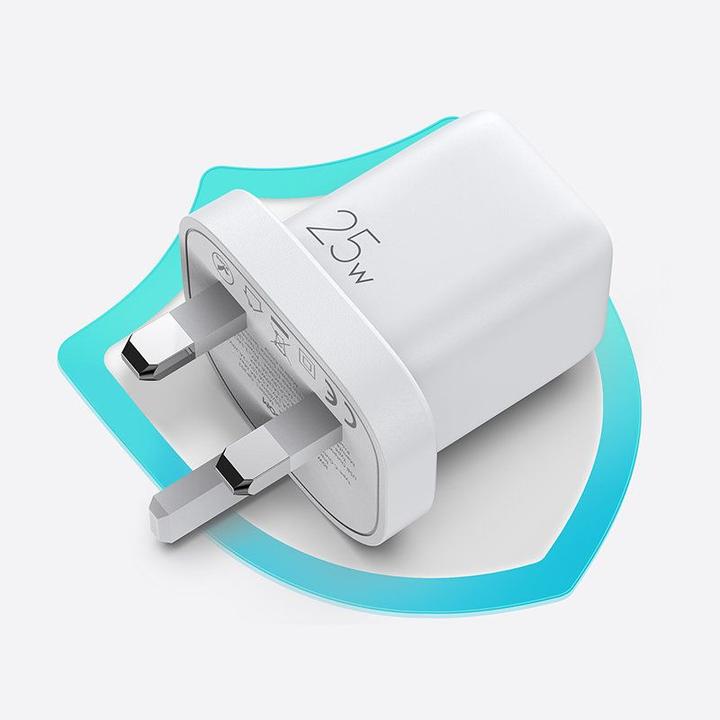Produktbild Joyroom Fast USB Type C Wall Charger 25W 3A UK Plug (25 W)