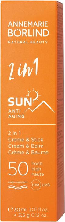 Produktbild Annemarie Börlind 2in1 Sonnencr Lichtschutzfaktor 50 (Sonnencreme, SPF 50, 30 ml, 30 g)