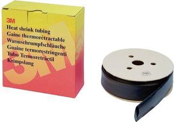 Produktbild 3M TE100034871, Varmekrympet rør, Sort, 7 m, 9,5 mm, 4,8 mm, 120 °C