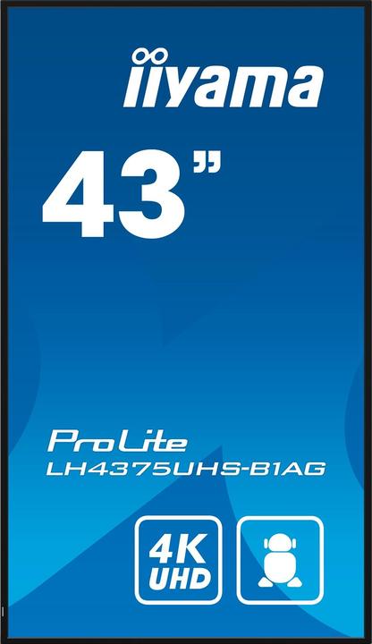 Image du produit iiyama ProLite LH4375UHS-B1AG (3840 x 2160 pixels, 42.50")