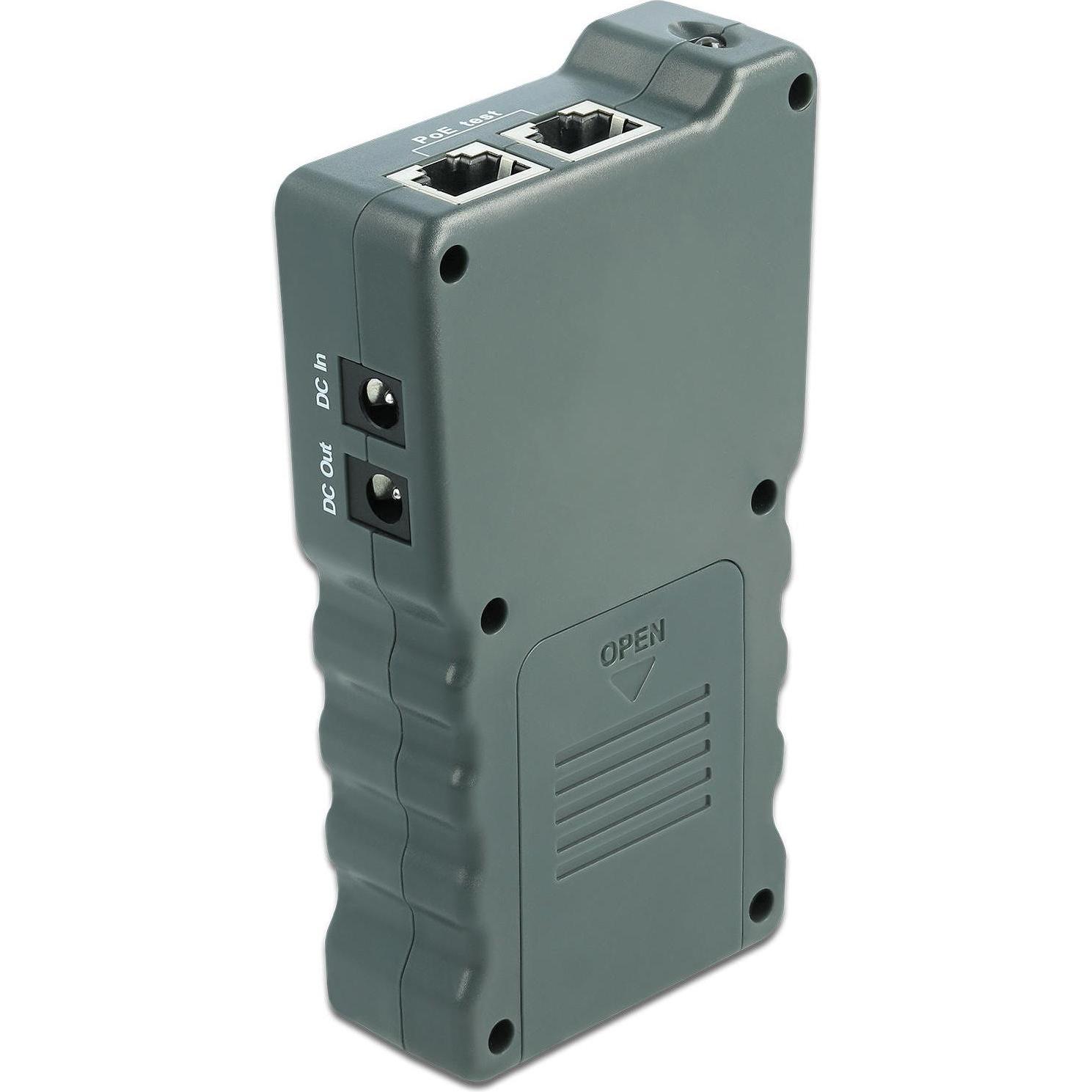 Delock, Multimeter, Netzwerktester RJ45 und PoE