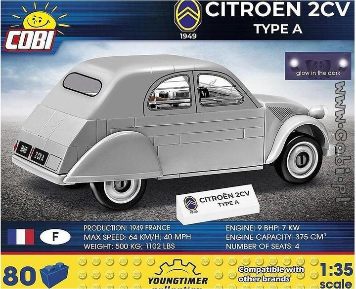Produktbild Cobi Citroën CV type A pcs