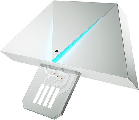 Actual product image Nanoleaf Aurora Rhythm (100 lm)
