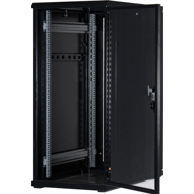 Thumbnail - Rockstable 19" 27 HE 600x1000x1400mm (19 Zoll Rack), Serverschrank, Schwarz