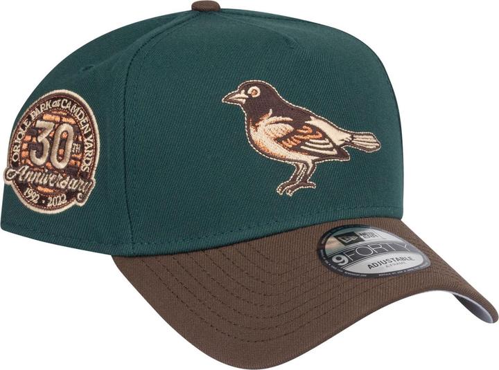 Produktbild New Era 9Forty A-Frame Cap - Baltimore Orioles Forest Walnut (One Size)