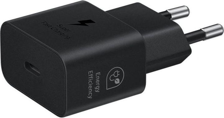 Image du produit Samsung EP-T2510EBE USB-C 25W Chargeur de voyage noir (OOB Bulk) (25 W)