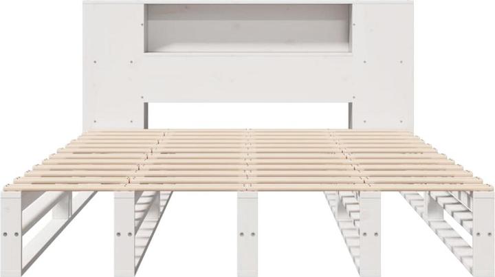 Image du produit vidaXL Bett mit Regal (135 x 190 cm)