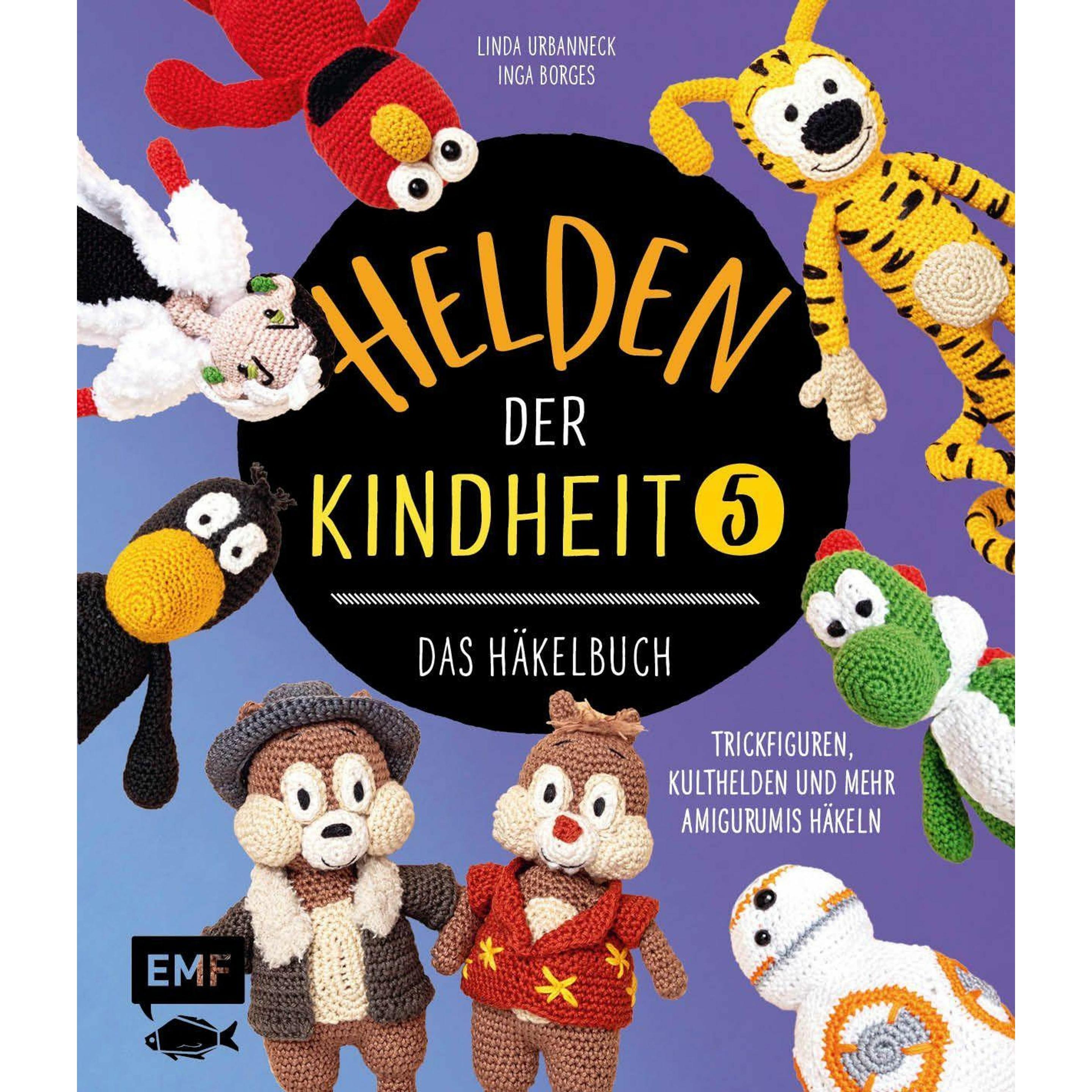 Helden der Kindheit – Das Häkelbuch – Band 5, Ratgeber von Inga Borges, Linda Urbanneck