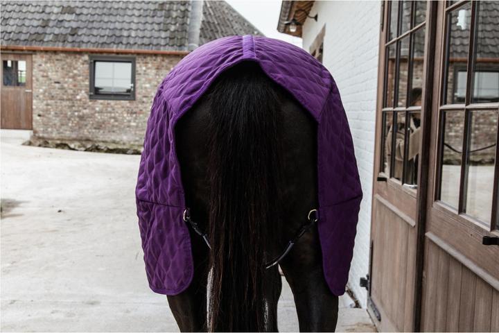 Produktbild Kentucky Horsewear Turnierdecke 160g mit Fellkragen (Kunstfell) (145 cm)