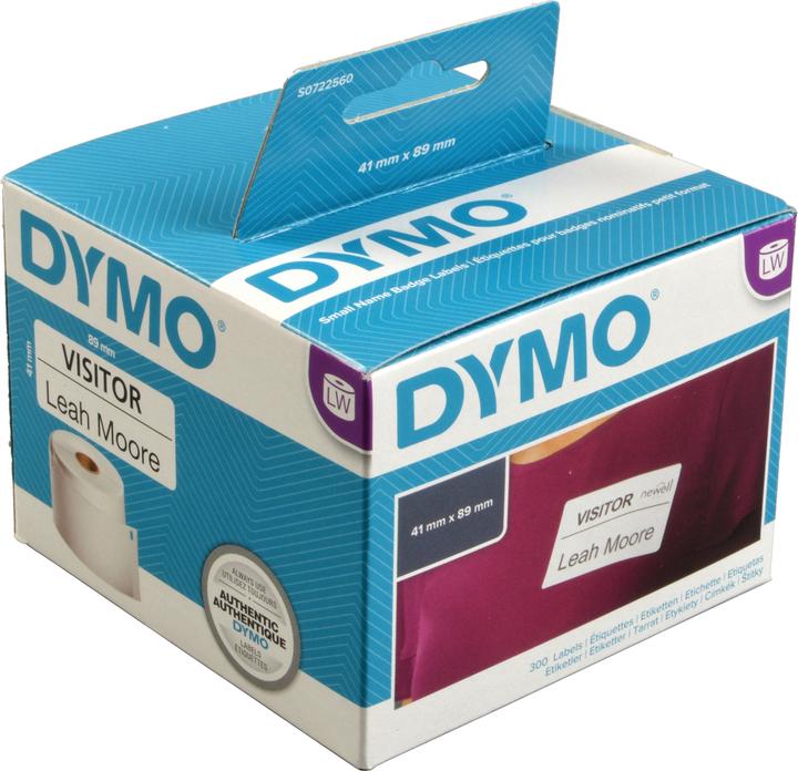 Produktbild Dymo S0722560 Blanko Namensschilder (41 mm)