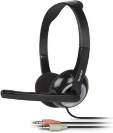 Produktbild Hamlet Smart Headset Computer-Headset mit einstellbarem Mikrofon 3,5 mm Klinkenanschluss (Keine Geräuschunterdrückung, Kabelgebunden)