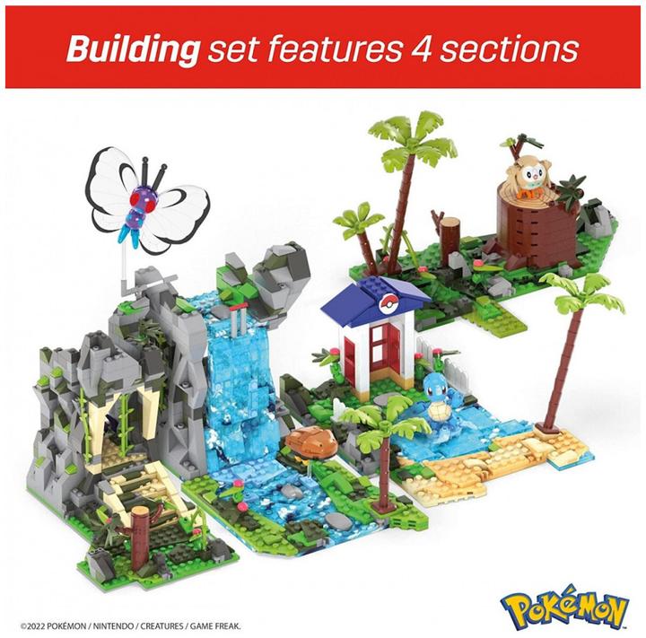 Actual product image Mega Construx Construx Pokémon Ultimate Jungle Expedition