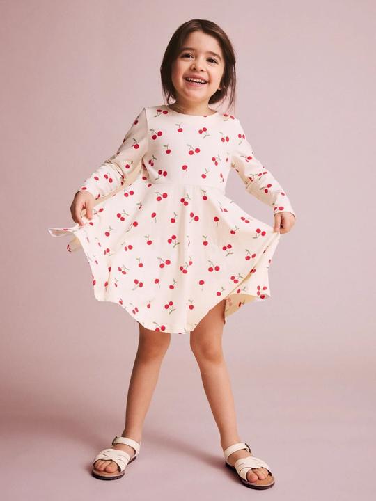 Image du produit PO.P Drehkleid mit Kirschen-Print (98)