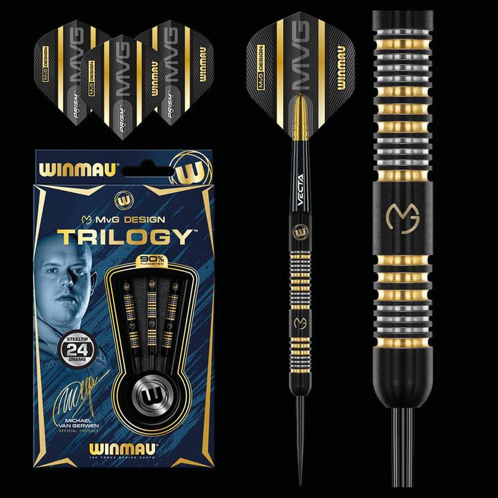 Image du produit Winmau Steel Tip MvG Trilogy (24 g)