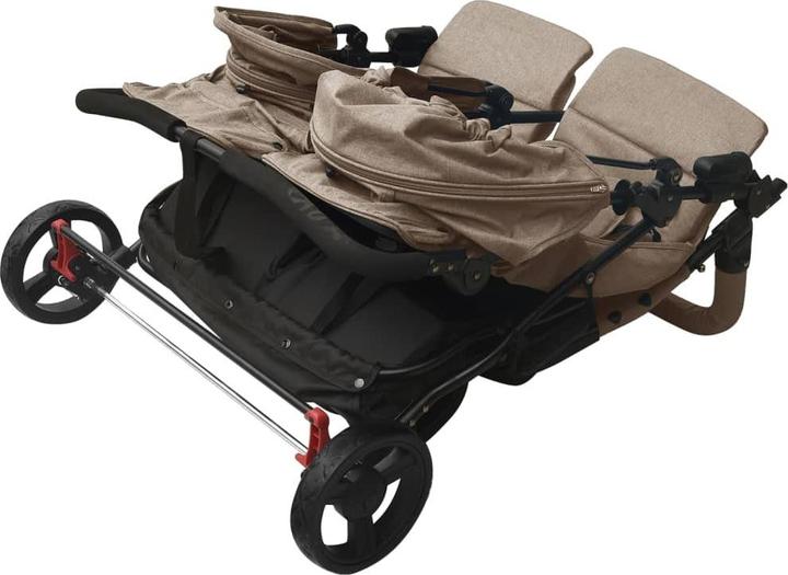 Image du produit vidaXL Geschwisterwagen