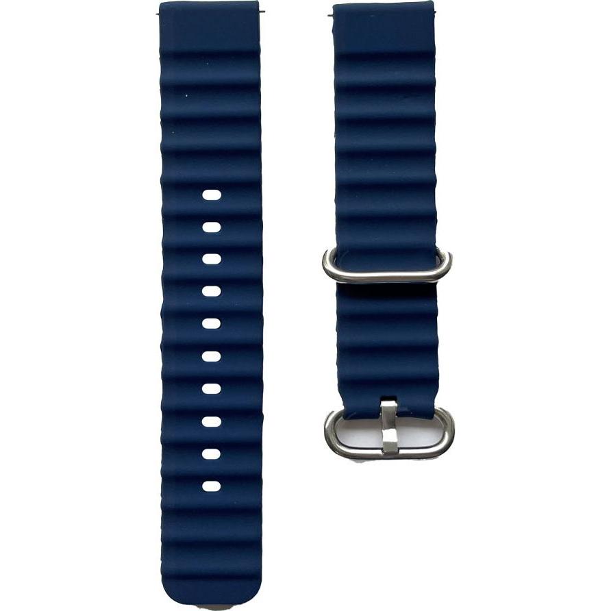 Peter Jäckel Armband 22mm, Cinturini per orologi, Blu