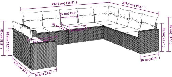 Produktbild vidaXL Daniela