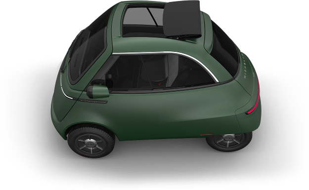 Immagine prodotto Microlino Verde Londra a lungo raggio (Elettrico, 17 CV)