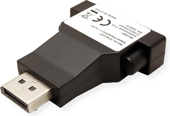 Actual product image Value DisplayPort-DVI Adapter, DP male-DVI female (DVI, 15 cm)