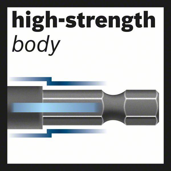 Actual product image Bosch Professional Zubehör Pick and Click Multi Construction Drill and Impact Control Screwdriver bit set (Hexagon socket TX M20, Hexagon socket TX M30, Hexagon socket TX M15, Hexagon socket TX M25, Hexagon socket TX M40, Cross Phillips PH M1, Cross Phillips PH M2, Cross Pozidriv PZ M2, Cross Phillips PH M3, Cross Pozidriv PZ M3)
