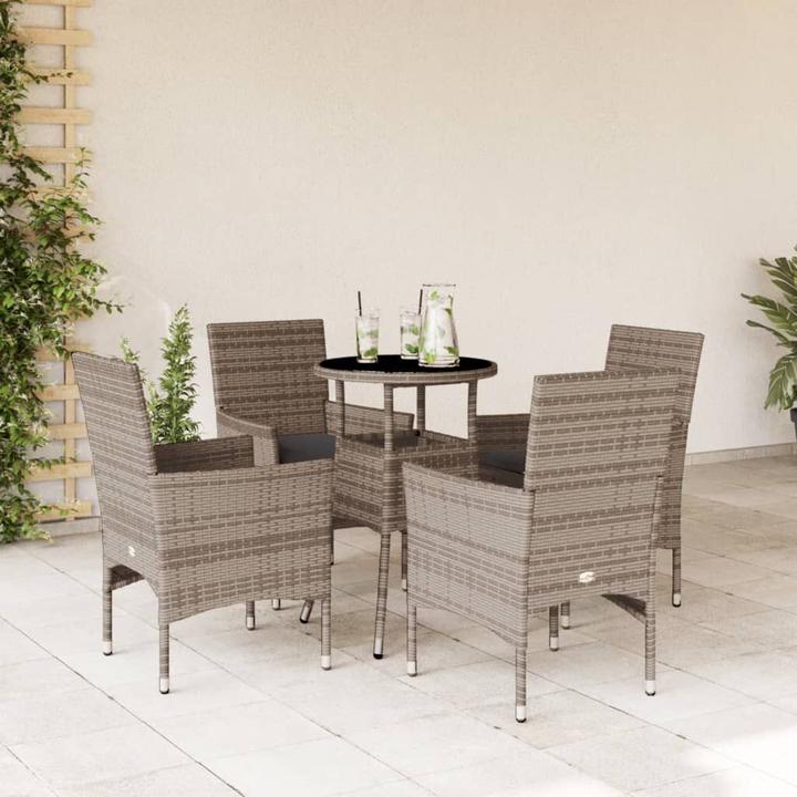 Produktbild vidaXL Garten Essgruppe (60 x 60 x 75 cm)