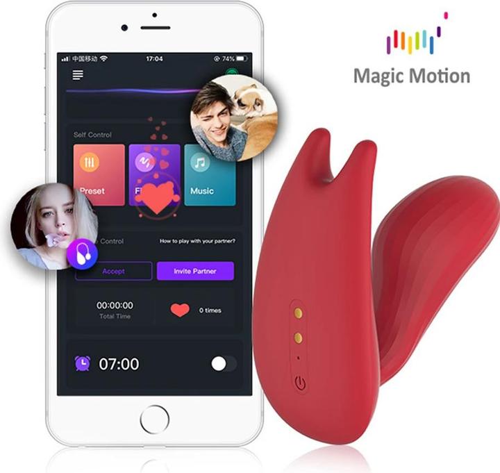 Actual product image Magic Motion Umi Smart Wearable Dual Motor Vibrator
