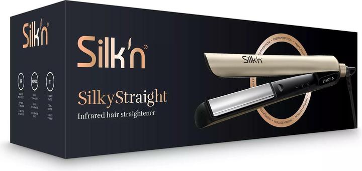 Produktbild Silk'n Stijltang - SilkyStraight - Stijltang met Infrarood- en Ionische Technologie - Kerstcadeau idee- Bei (Glätteisen)