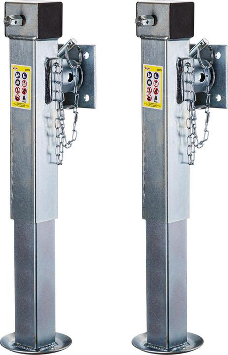 Produktbild Dema Anhängerstütze Set Schnellhubstütze 1350kg 42/66cm