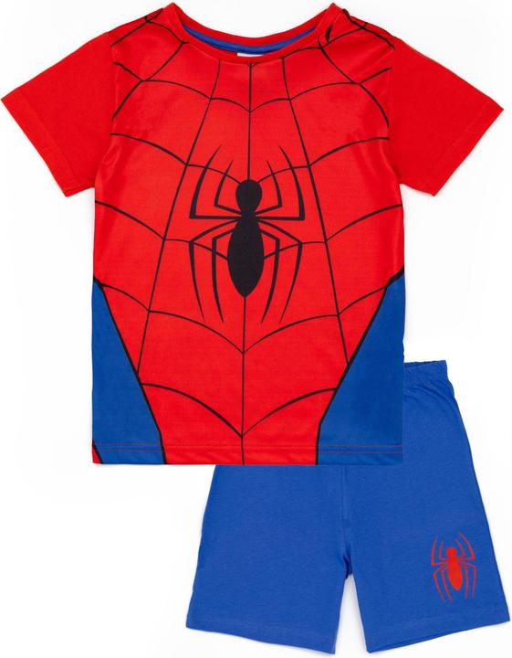 Produktbild Spiderman Schlafanzug mit Shorts Jungen (116)