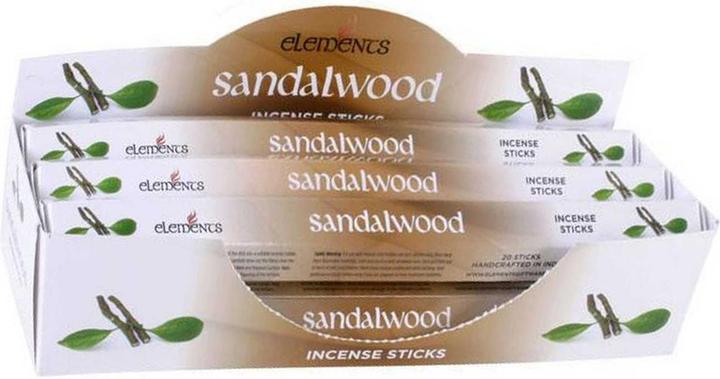 Actual product image Something Different Incense sticks Elements Sandalwood 6-pack