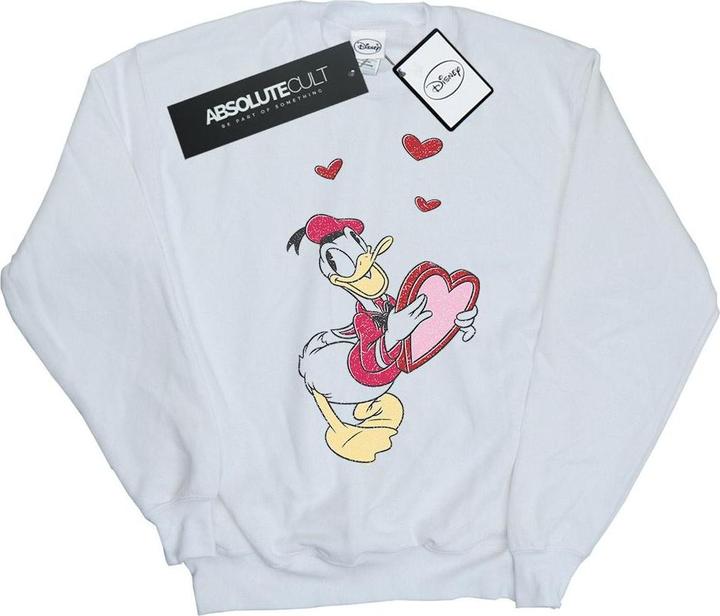 Produktbild Disney Donald Duck Love Heart Sweatshirt Mädchen (152, 158)