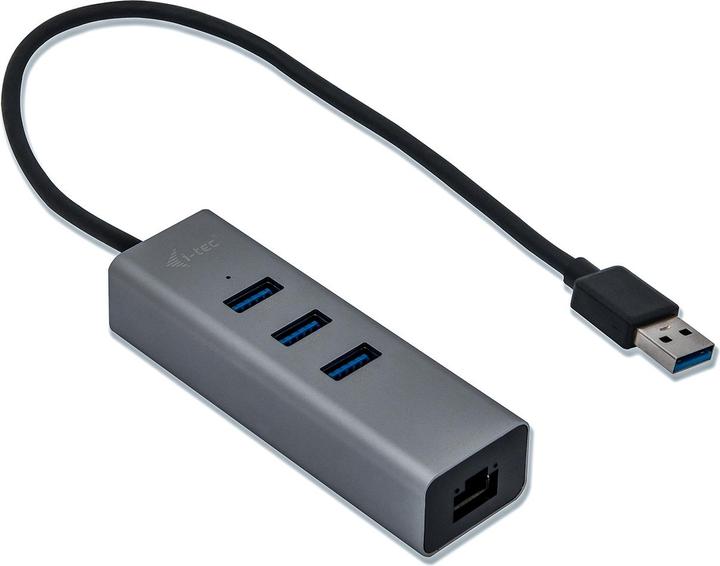 Produktbild i-tec U3METALG3HUB (USB-A, 3 Ports)