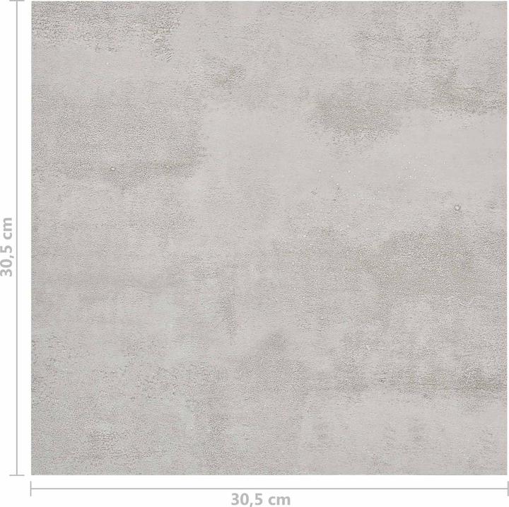 Produktbild vidaXL Quadratische Dielen (PVC Boden, 5.11 m²)