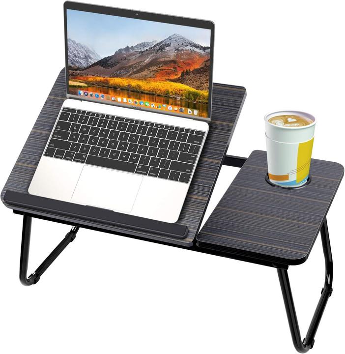 Image du produit Songmics Faltbarer Laptoptisch mit Leseständer und Becherhalter
