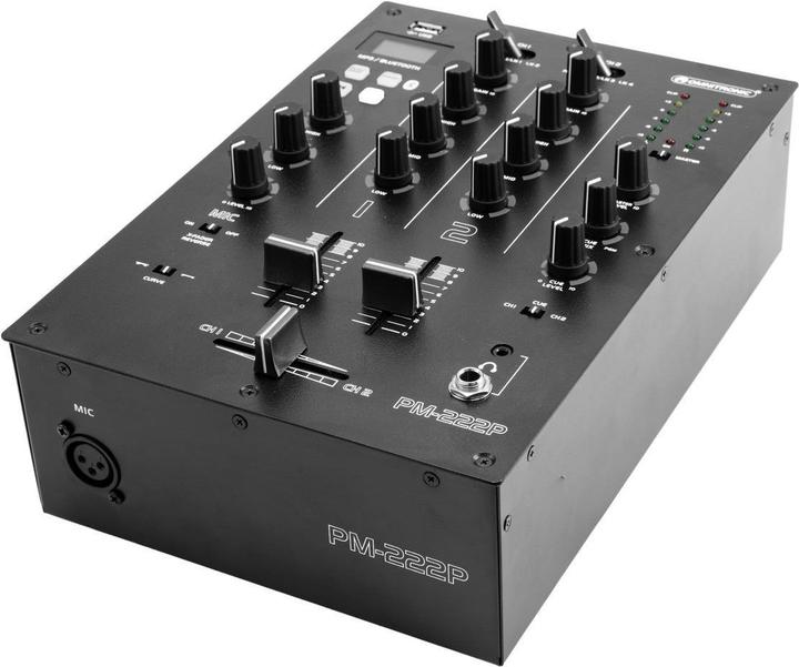 Immagine prodotto Omnitronic PM-222P Mixer DJ a 2 canali con lettore (Mixer da studio e live)