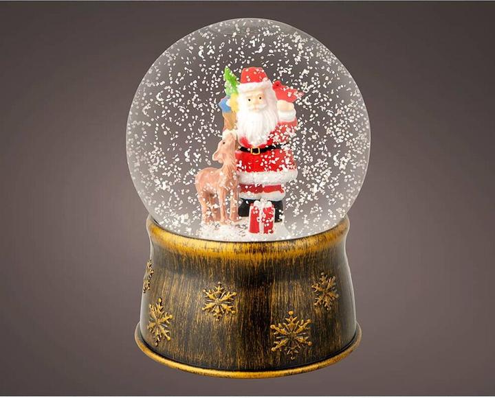 Actual product image Lumineo Father Christmas Snowball Colourful