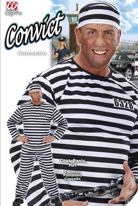 Actual product image Widmann Convict costume (M)