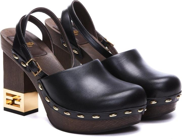 Produktbild Fendi Decorative Heel Leather Pumps (36)