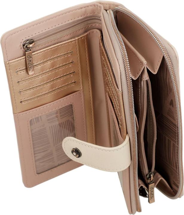Actual product image Anekke Studio wallet RFID protection 18 cm