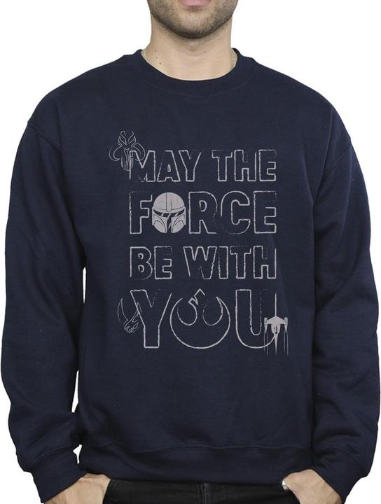 Image du produit Star Wars - Sweat THE MANDALORIAN MAY THE FORCE MANDO - Homme (L)