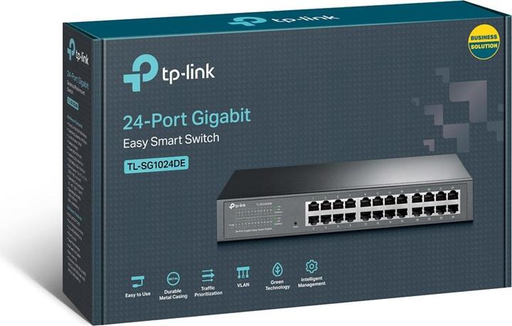 Produktbild TP-Link Switch Omada Easy Smart 24 x 1G Ports TL-SG1024DE 24 Port (24 Ports)