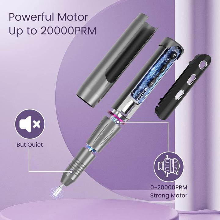 Produktbild Vkomo Kabelloser Nagelfräser mit Zubehör